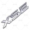 3D Metal XSE XLE SE LE Letters Rear Trunk Emblem Badge Car Sticker For Toyota CAMERY YARIS RAV4 COROLLA EX CROWN Accessories FE6