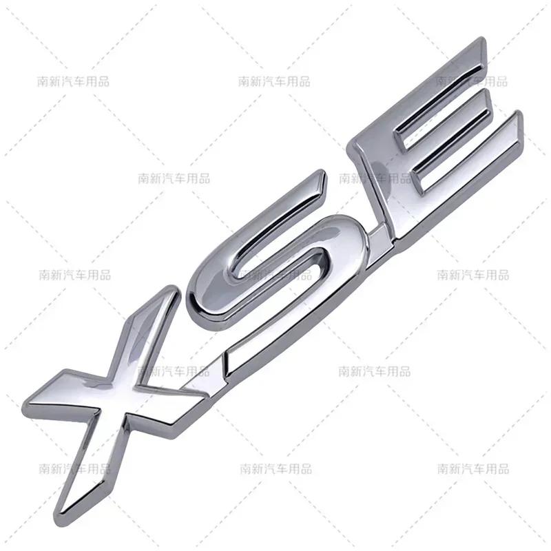 3D Metal XSE XLE SE LE Letters Rear Trunk Emblem Badge Car Sticker For Toyota CAMERY YARIS RAV4 COROLLA EX CROWN Accessories FE6