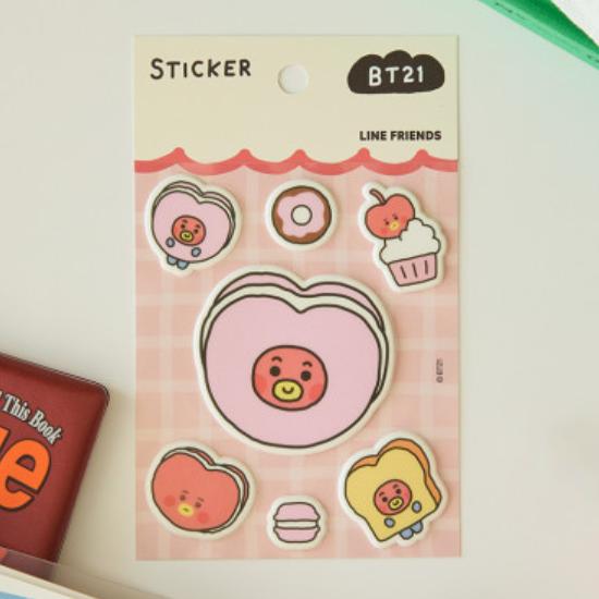 BT21 Наклейка для выпечки