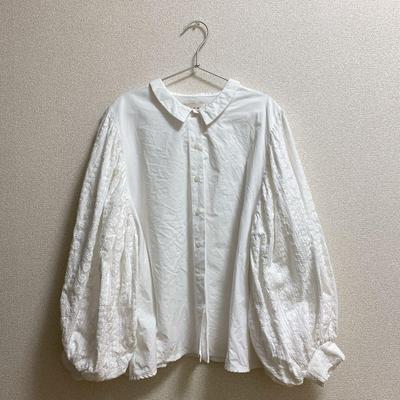 [Б/У] Блузка Poppy Cotton Lace с объемными рукавами и выбираемым бонусом