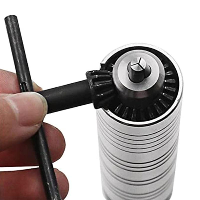 0.3-4мм Рукоятка наконечника Ключ Патрон для дрели для гибкой 3-кулачковой посадки Гибкий вал Роторные угловые шлифмашины Инструмент Аксессуар