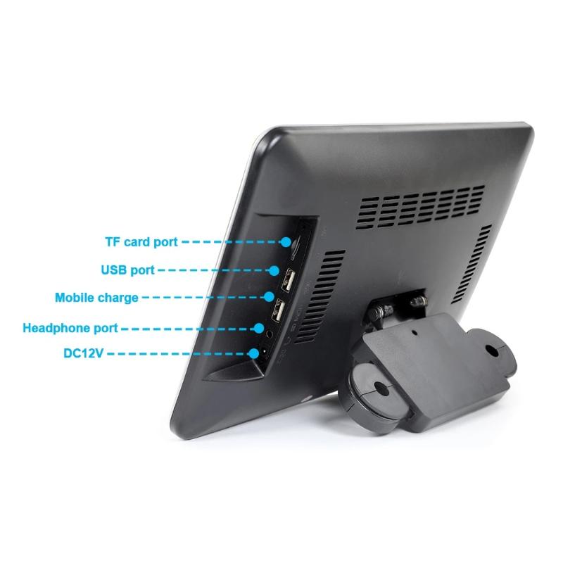 10,1-дюймовый монитор подголовника 1080P MP5 Поддержка экрана телефона Apple Android Универсальная модель Проекция Мультимедиа
