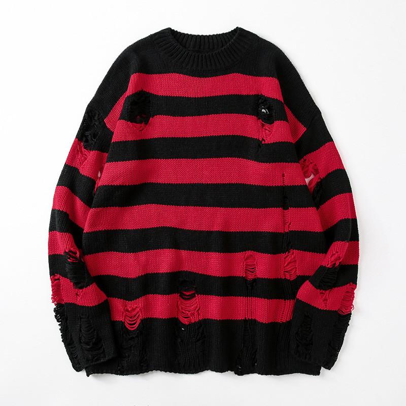 Girlfriend Boyfriend Oversized Knitted Sweater With Breathable Acrylic Fabric For Casual Winter Wear