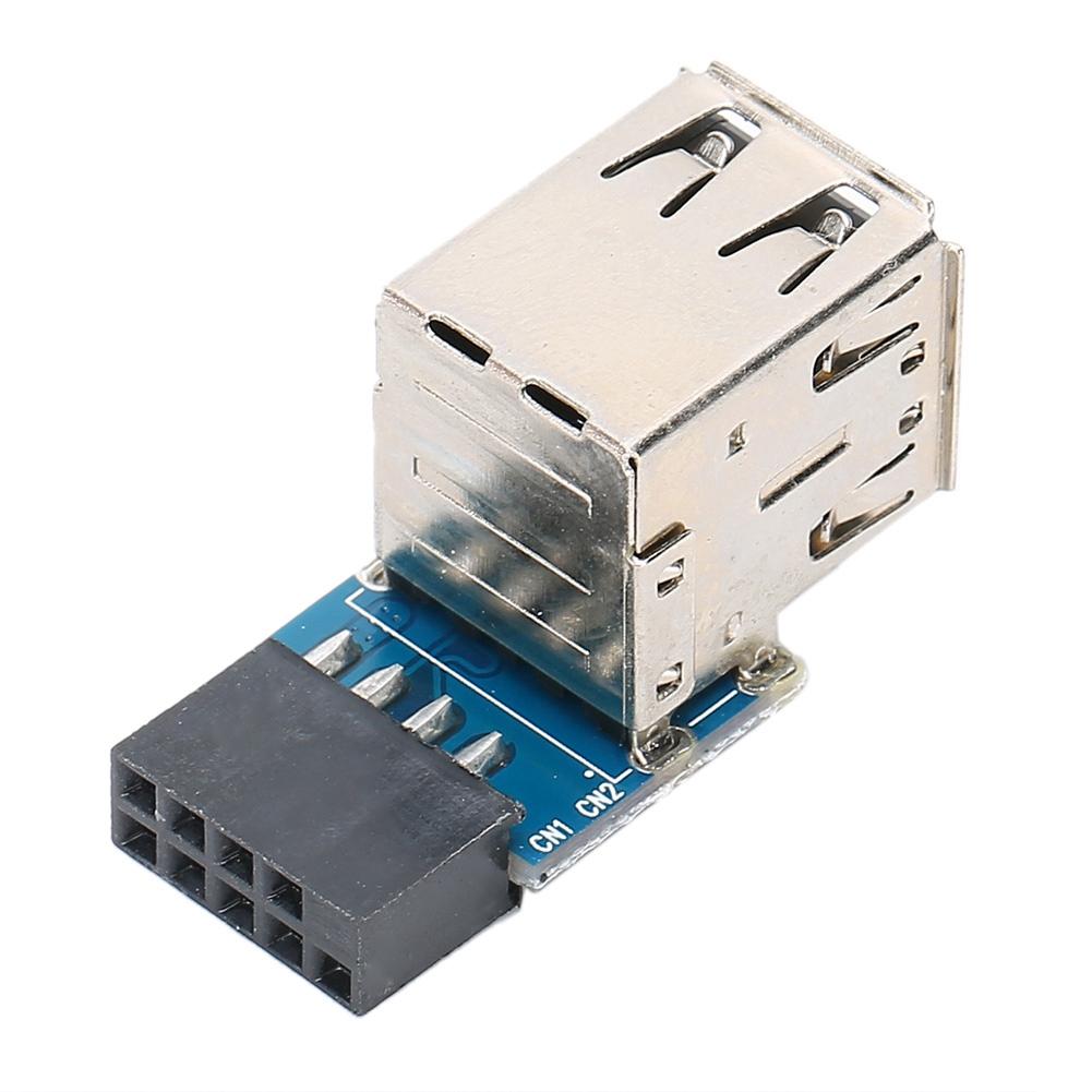 Адаптер порта расширения 9PIN на 2 порта USB2.0 Аксессуары для компьютерного оборудования
