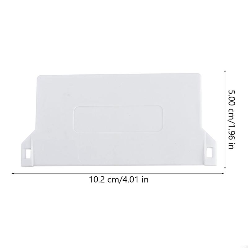 62KD Пластиковая нижняя планка Набор из 10 штук Белый Грузики для нижней планки вертикальных жалюзи Аксессуар для дома Спальни Офиса Портативный