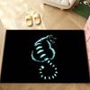 Anime C-cheshire Cat Carpet Bathroom Anti-slip Mat Door Mat Home Decoration Mat Entrance Door Mat Scratch-resistant Door Mat