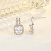 Lindon Women's Zircon Copper Alloy Earrings - Wedding Party Gift Pendant Earrings