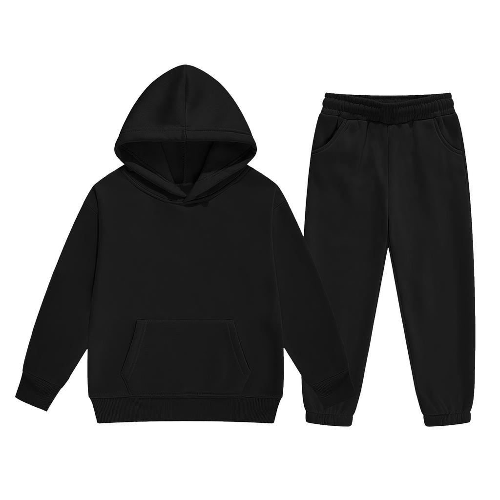 Children's Hoodies Loose Hooded Sports Shirt Fashionable Sports Shirt Sets