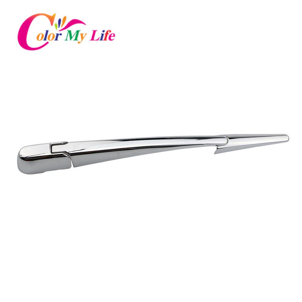 Color My Life ABS Chrome Автомобильный задний дворник с блестками для Honda HRV HR-V Vezel 2015-накладка дворников заднего стекла