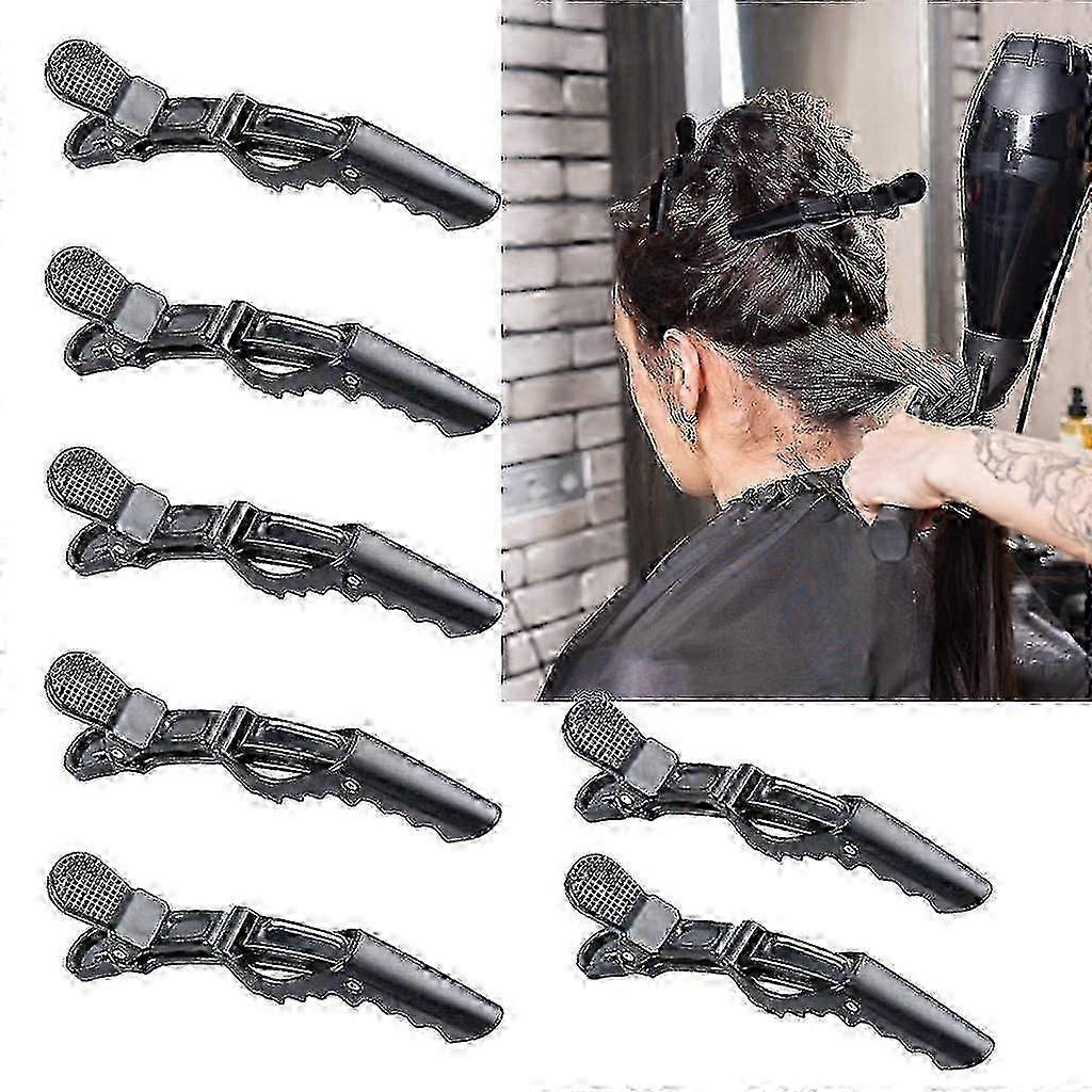 12pcs Alligator Hair Clips Hair Cutting Women Professional Salon Hairclips Kit