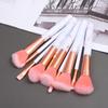 10pcs Marbling Makeup Brushes Set Foundation Brushes Professional Eyeshadow Concealer Blush Brush Set Make Up Brush Tool Kit