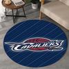 Cleveland Lights Shadows Round Rug for Livingroom,Bedroom, Palyroom, Chair Rug, Area rug, Circle Carpet, Large Size Fan Christmas gift