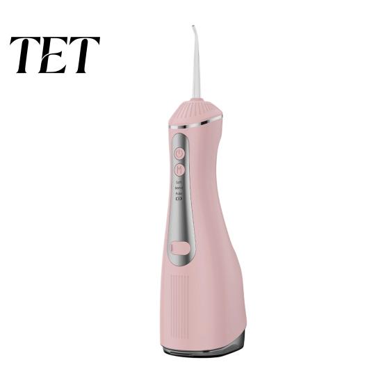 Cordless Dental Irrigator Electric Water Flosser, 3 Pressure Modes And 4 Nozzles Design, 330ml Capacity Orthodontic Oral Tank, Rechargeable