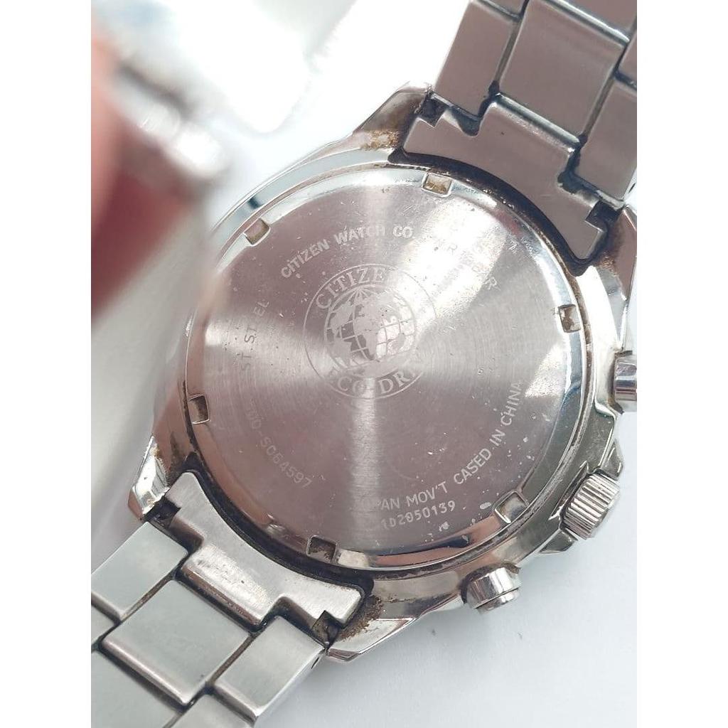 Подержанные часы CITIZEN Eco Drive с хронографом