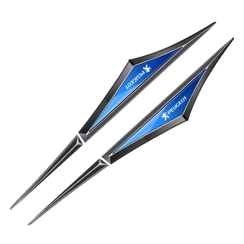 2026 Горячая Автомобильная Наклейка Буквенный Эмблема Авто Наклейка на Крыло Лезвие Защитные Наклейки на Кузов Для Peugeot 407 508 2008 5008 307 308 3008 20