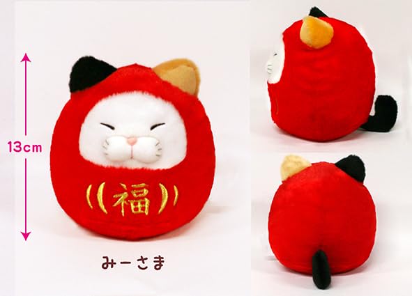 Beard Manju Lucky Daruma ST Mi-sama