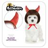 Adorable Costume Pet Accessory Set With Horned Headband And Cute Wig For Parties