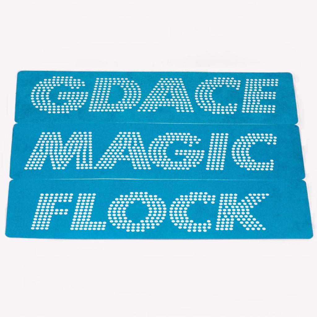 Шаблон для страз Материал Магический клейкий флок Самоклеящийся флок со стразами в рулоне для режущего плоттера 12" x 4 ярда