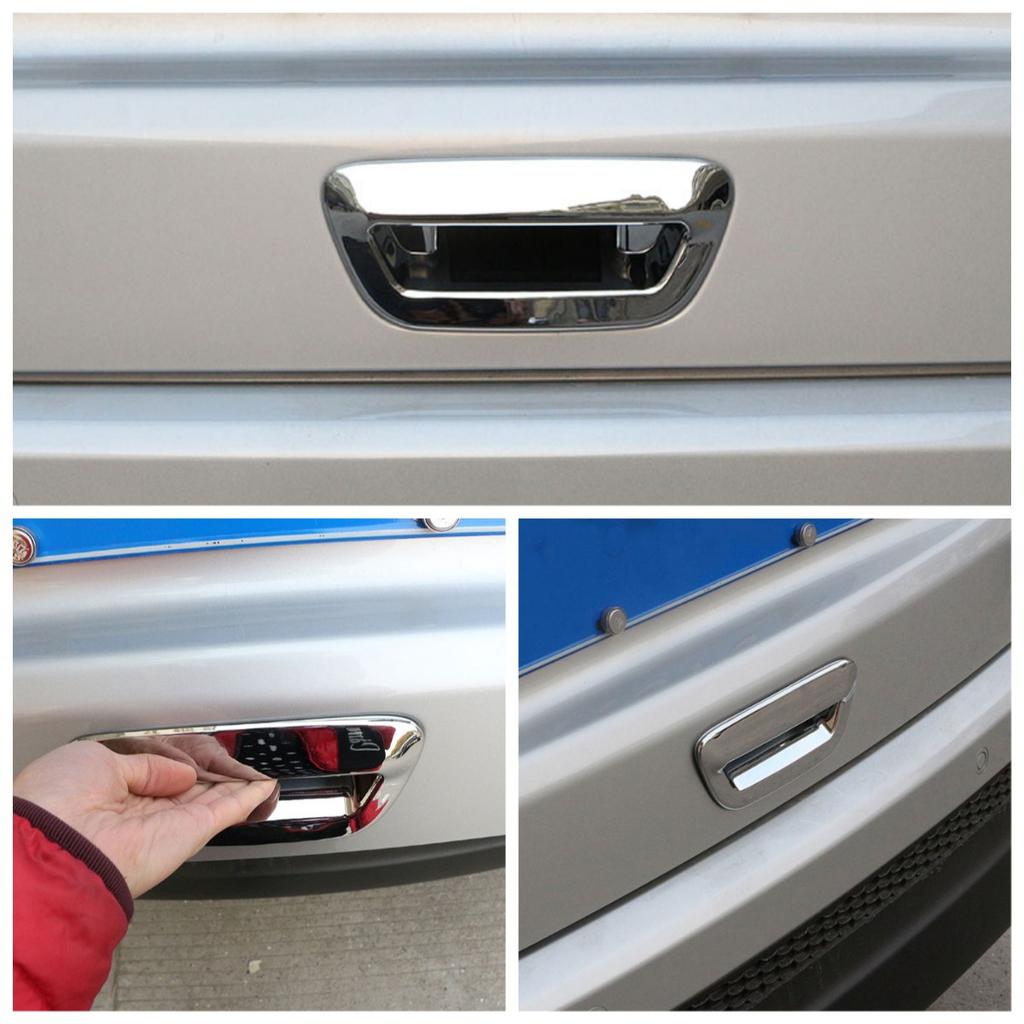Tailgate Handle Bowl Trim Sticker for Jeep Compass 2018-2025 Rear Trunk Door Handle Bowl Decor Cover Car Exterior Modification