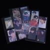 10/20 Pcs 3 Inch Idol Card Kpop Photocard Sleeves 4 Grids 6 Ring A5 Photo Album Binder Refill Inner Sheet