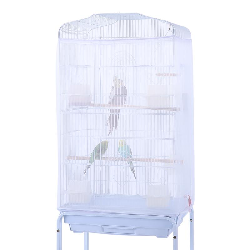 Black Phoenix Bird Cage Mesh Cover - Anti-Splash, Dust-Proof, Mosquito-Resistant, Warm Cover