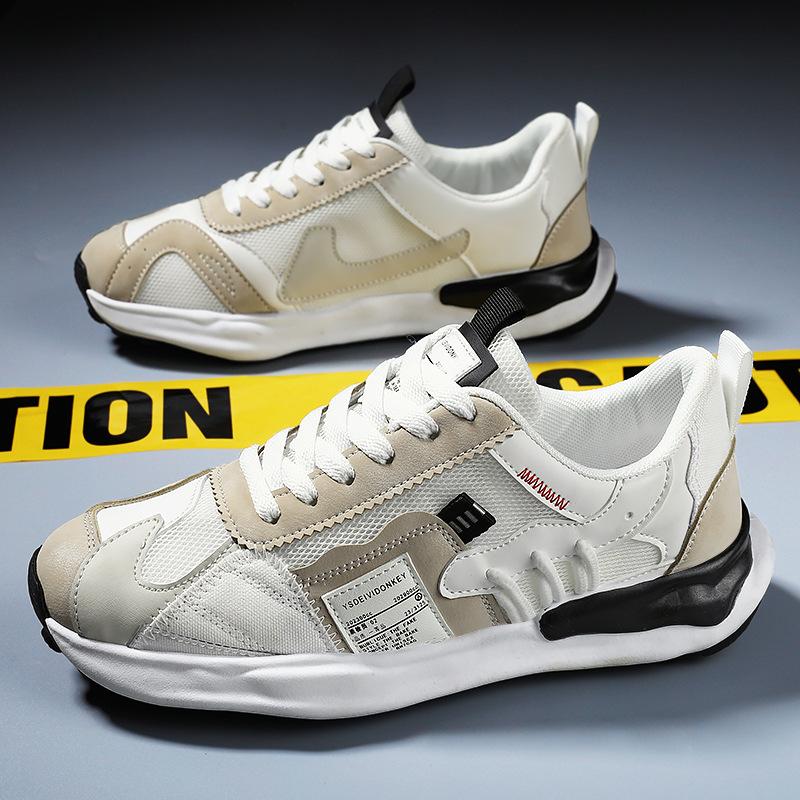 Мужская обувь Летняя дышащая сетчатая поверхность Спортивная обувь для отдыха и бега Дизайн Ниша Путешествия Папочка Вся модная обувь