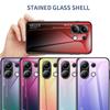 For Xiaomi Redmi Note 13 4G Shockproof Tempered Glass Case Anti-Scratch Cell Phone Cover