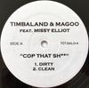 12inch Record TIMBALAND & MAGOO - Cop That Sh**!! 101SALG Blackground Rec 2004 US Rap & Hip-Hop/R&B Used