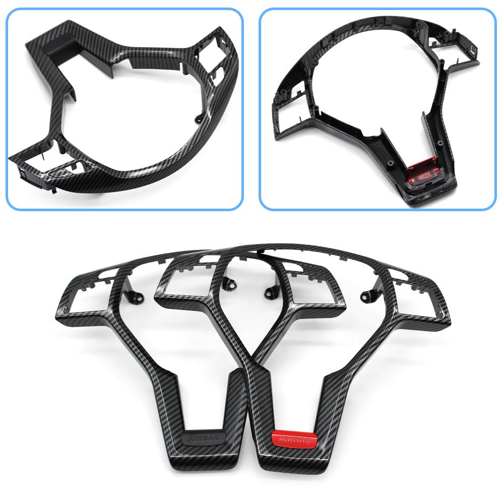 Накладка на руль автомобиля, внешняя рамка для Mercedes Benz AMG ABCE GLK Class W176 W246 W204 C204 X204 W212 W218