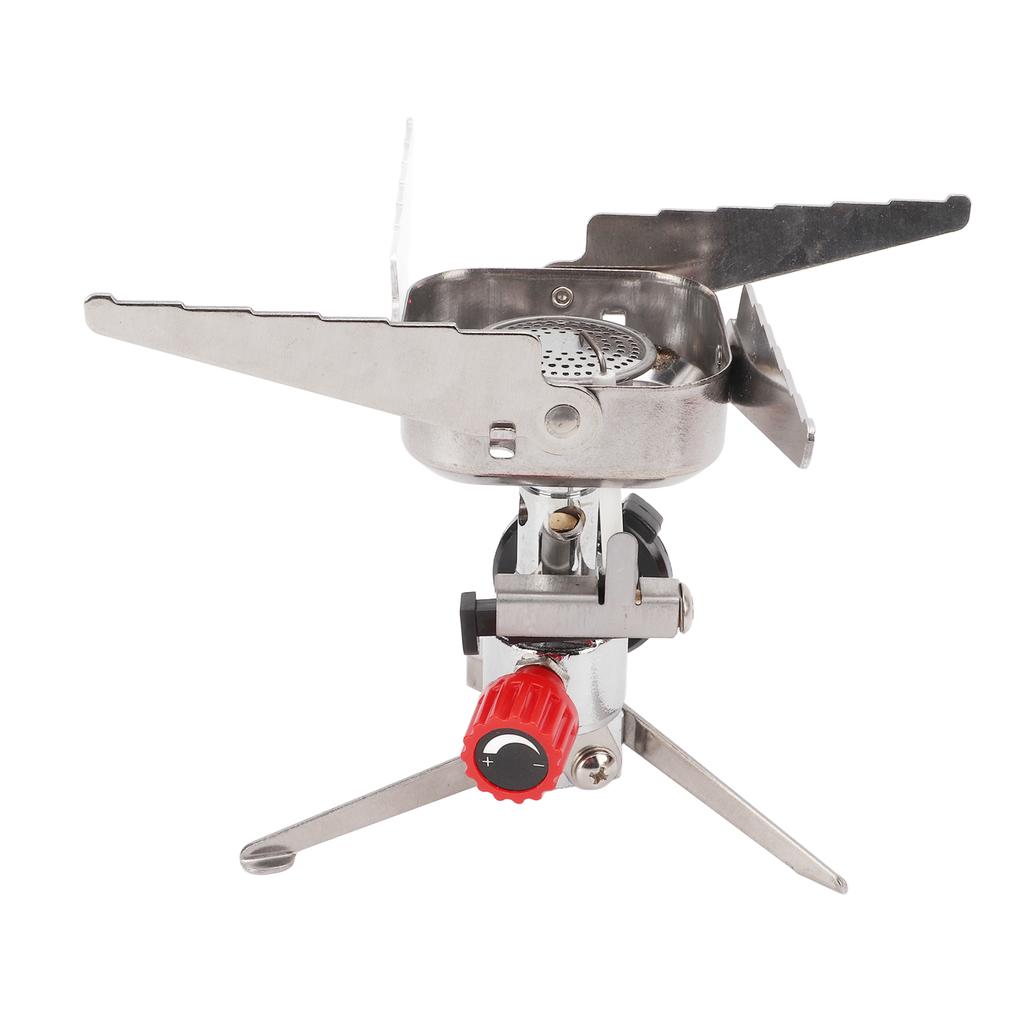 Folding Pocket Stove Camping Emergency Gas Stove Ultralight for Outdoor Picnic Hiking Activities