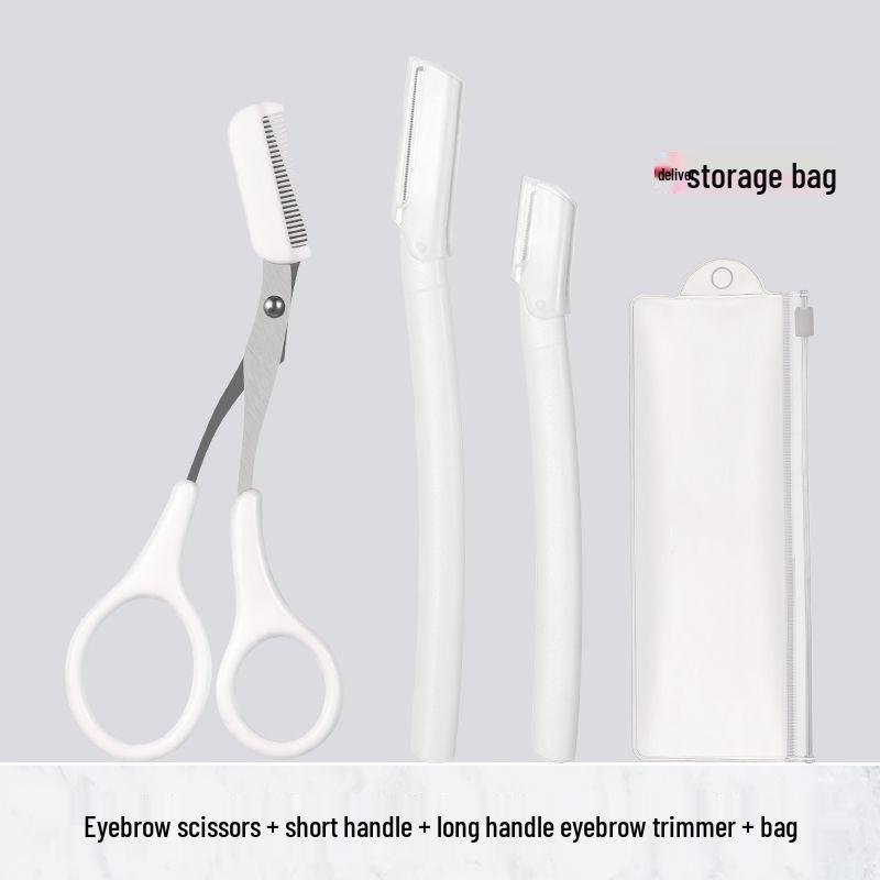Продвинутая бритва для бровей: Набор инструментов для стрижки против царапин для мужчин и женщин