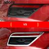 Для Volkswagen VW T-ROC TROC 2017 2018 Хром Автоаксессуары Задний Бампер Противотуманная Фара Лампа Крышка Накладка Окантовка Противотуманной Фары