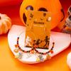 Beads Halloween Earrings Circle Ghost Dangle Earrings Creative Pumpkin Hoop Earrings  Hipster