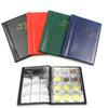 120 Units Coin Collection Album PVC Mini Coin Collector Book Storage Bag Home Decor Craft Gift for Men Lover
