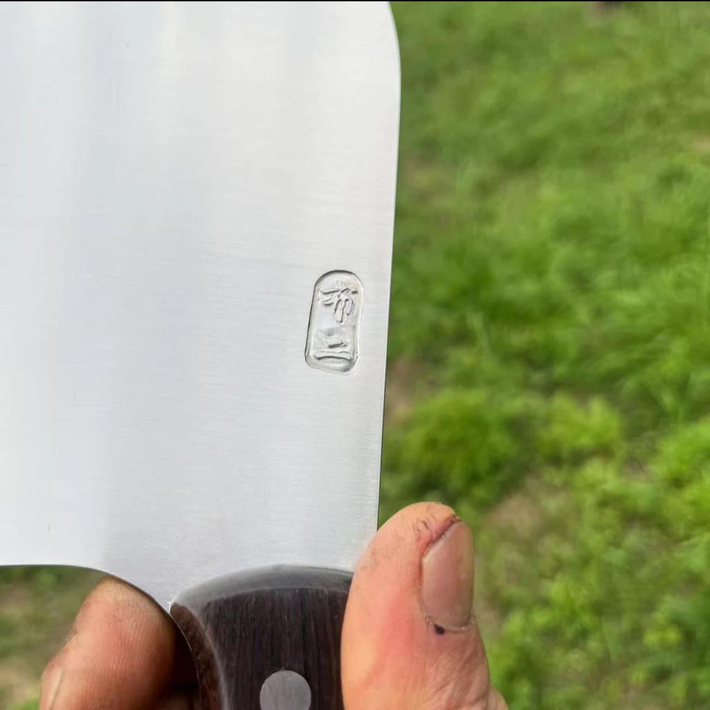 8 Inch Chopper Knife 3-layers BG42 Aviation Special Steel Blade Razor Sharp Butcher Chef Cleaver Slicing Handmade Kitchen Knives