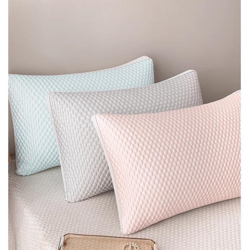 1шт Ice Silk SPA Pillow дышащая шейная подушка для домашнего использования