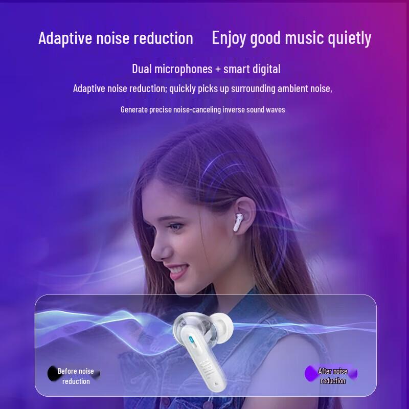 JBL TUNE BEAM 2 True Wireless Active Noise Cancelling Earbuds