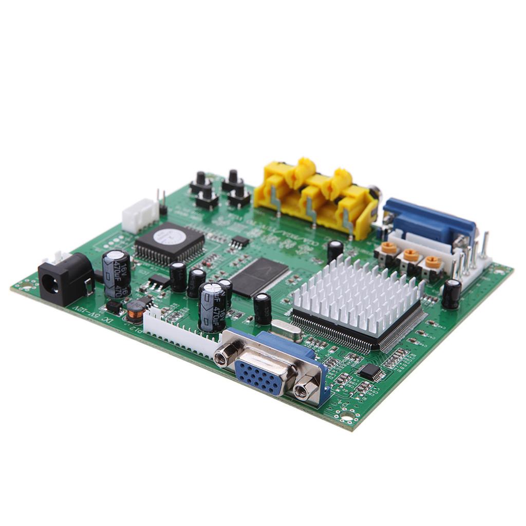 Portable Genuine GBS8200  5V Active Low 1 Channel Relay Module Board  CGA   EGA   YUV   RGB To VGA Arcade Game Video