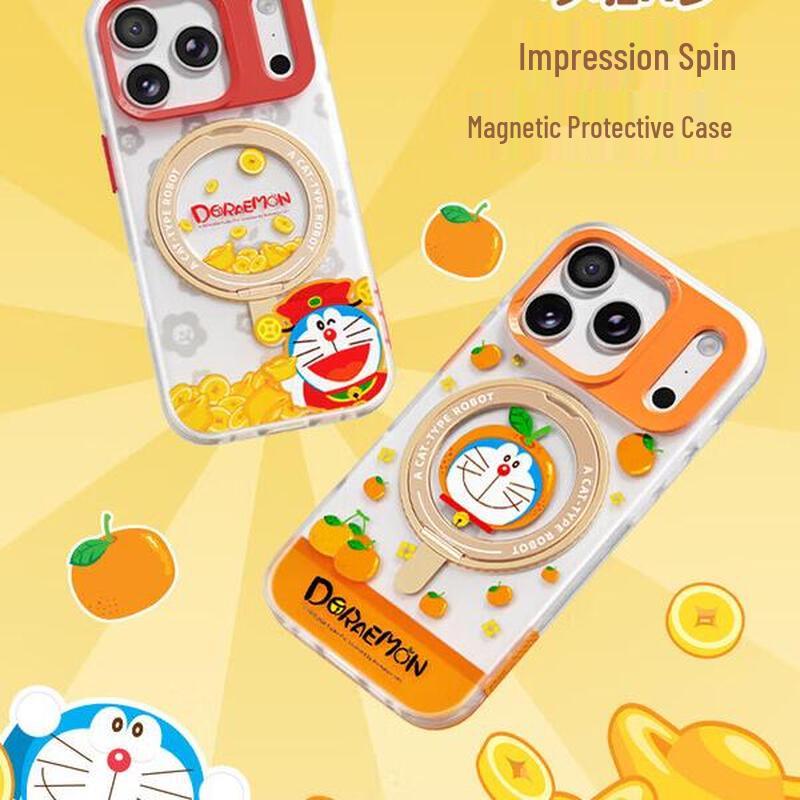 Чехол ROCK Doraemon с магнитной подставкой для iPhone 17 Pro Max