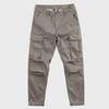 Men's Loose-Fit Solid Color Overalls: Spring/Autumn Korean Style, Semi-Elastic Waist, Outdoor Casual Pants