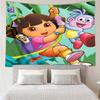 D-Doras The Explorer Tapestry for Bedroom Aesthetic Classroom Tapestries Wall Hanging for Living Room Dorm Office,Ideal Creative Gift