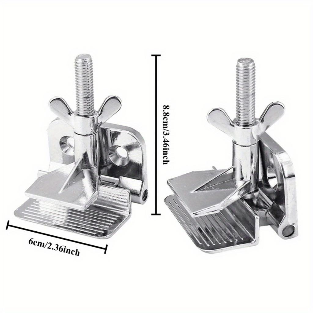 2 шт./набор шарнирных зажимов шелкография металлическая бабочка DIY хобби инструмент искусство ремесла шитье трафаретная печать экран 60x85 мм