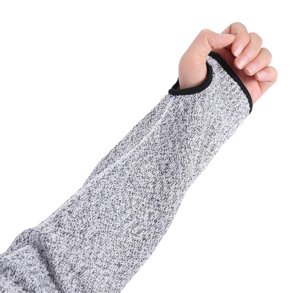 Thumb Hole 5 HPPE Cut-resistant Arm Sleeve Cut Resistant Arm Sleeve Cover For Men Women
