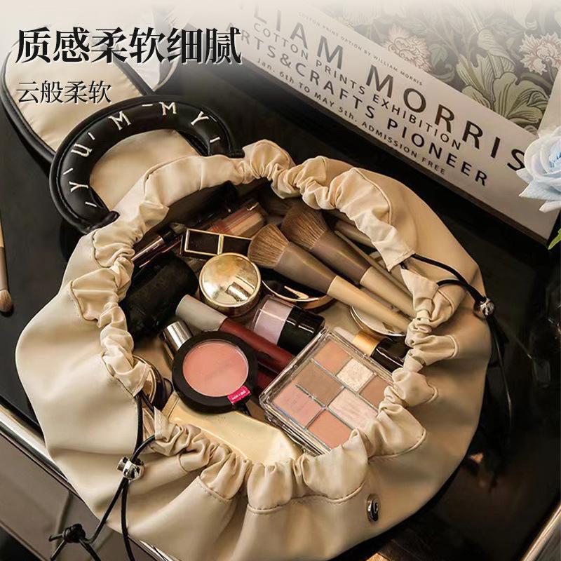 Премиальная косметичка, туалетная сумка, водонепроницаемая портативная сумка для хранения большой вместимости, ленивая премиальная легкая роскошь нишевая дорожная сумка