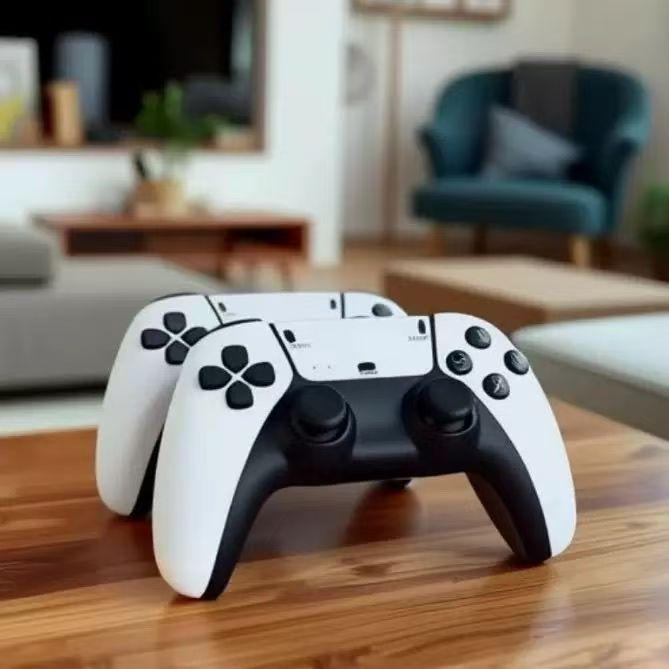 Беспроводной двойной игровой контроллер M15, 2,4 ГГц, Совместим с ПК, Android TV и PlayStation 3