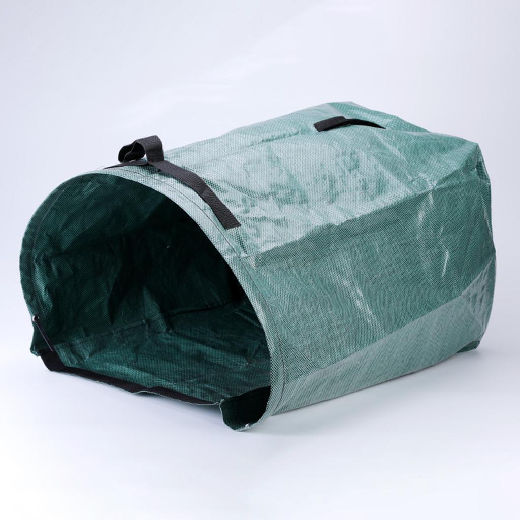 Садовый мусорный мешок Yousheng, многоразовый мешок для сбора листьев и сорняков с усиленными ручками, мусорные мешки для газона и опавших листьев для погрузки листьев и мусора