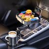 Car Cup Holder Expander Tray Accessory Detachable Easy To Install Swivel Removable Food