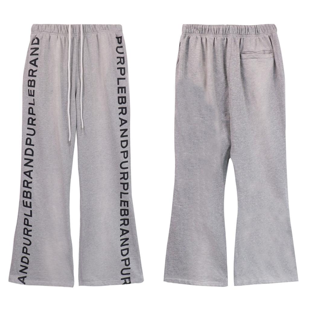 ZYLLO Wide Leg Pants Loose Sports Casual Straight Tube Trousers