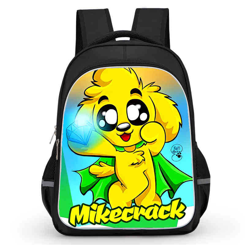 Школьный рюкзак Mikecrack Высококачественная печать Многофункциональный Оксфордский на молнии Легкий рюкзак