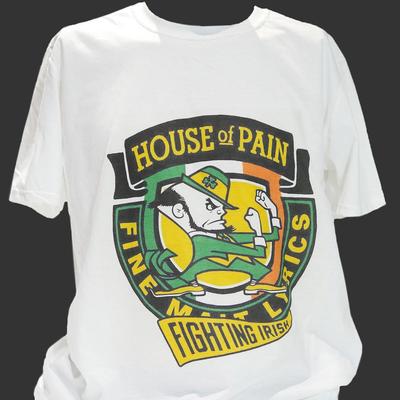 HOUSE OF PAIN ХИП-ХОП ПАНК-РОК ФУТБОЛКА унисекс белая S-3XL